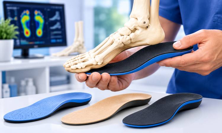 Custom orthotics and insoles from Sidcup Foot Clinic